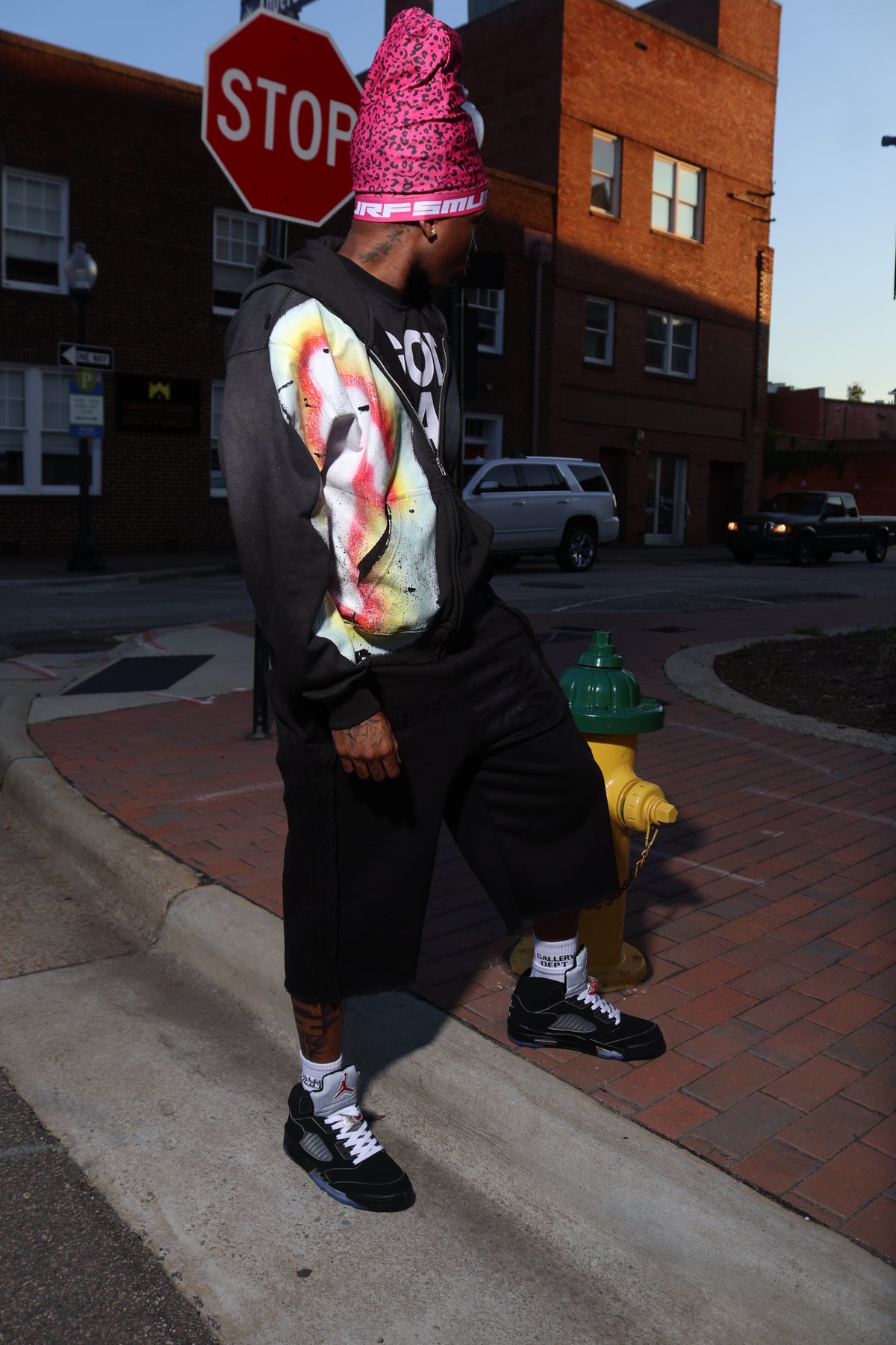 Euphoria zip up “Black”
