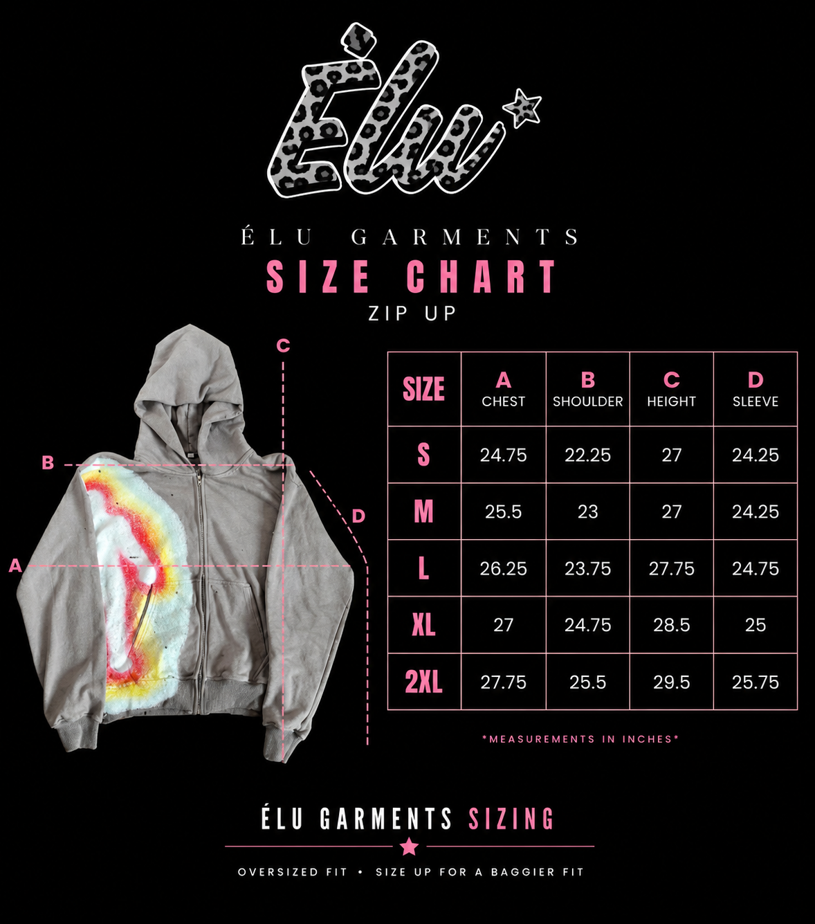 Euphoria zip up “Stone Grey”